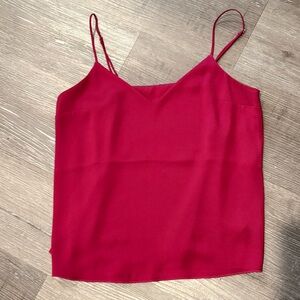 Express pink/fuchsia Spaghetti Strap Cami Tank
